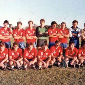1987 - Avala Team 1987 Season - Jack Cirjanic (standing 2nd left)